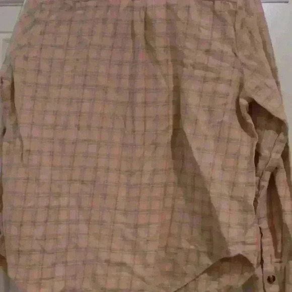 Pink Roberta Roller Rabbit Plaid top size Large - Picture 11 of 13